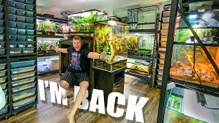 REPTILE ROOM TOUR APRIL 2023!! BIG NEWS!! by Mike Tytula 69,539 views 1 year ago 59 minutes