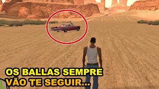 GTA SA - O QUE ACONTECE se você NÃO OBEDECER O JOGO?