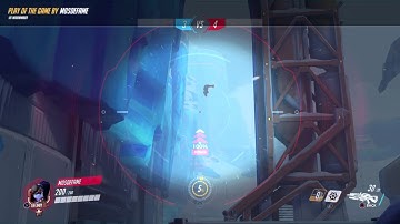 Overwatch: 1v1 Widowmaker falling shot