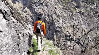 Niwärch & Gorperi bisses tour from Ausserberg to Eggerberg (2019/4/21)