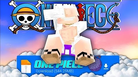 GEAR 5!! One Piece (Luffy) Addon For Minecraft PE 1.21 - One Piece Mod MCPE 