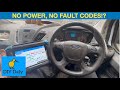 Ford transit no power wont rev over 2000 rpm no fault codes check out this simple fix