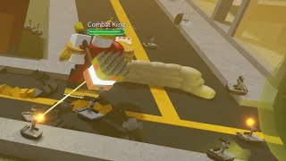 Combat King vs an ARMY of Roombas Item Asylum