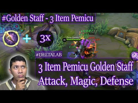 3 Item Pemicu Golden Staff (Test di Fighter) - Mobile Legend - Indonesia  @DeltaGamingID