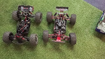 Arrma Notorious & Kraton EXB with m2c racing upgrades... I love m2c!