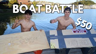 Who Can Build The Best Boat For $50?