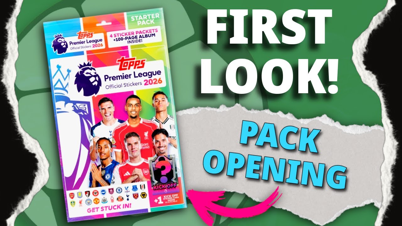 We Open 30 Topps Premier League 2026 Sticker Packs! ⚽🔥 (1/1 sticker hunt)