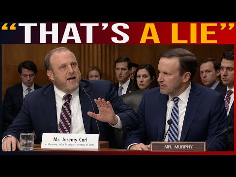 Sen. Chris Murphy DESTROYED by Trump Nominee After Calling Him a White Nationalist!