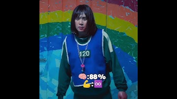 STRENGTH AND IQ SQUID GAME CHARACTERS  #squidgame #squidgame3​ #kdrama​ #shorts​