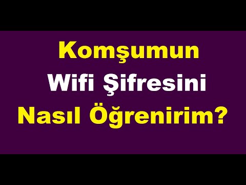 wifi şifresini nasıl görebilirim,wifi şifresini nasıl kırabilirim