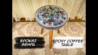 Epoxy Coffee Table-Epoksi Sehpa