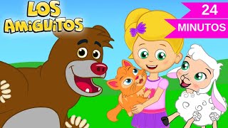 🥳 Corre Corre Corre 🐻🐱 | Canción Colección | Los Amiguitos Canciones Infantiles