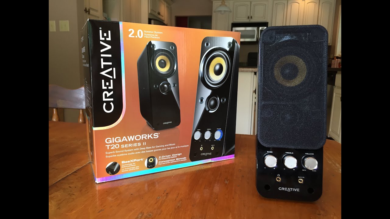 Creative Gigaworks T20 Speakers Unboxing Best Desk Speakers Ever