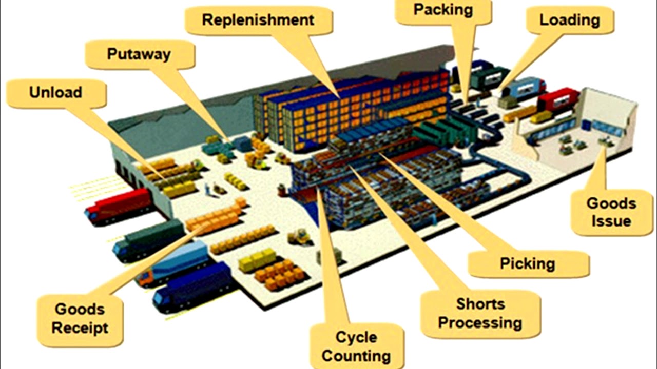 ความหมายของคลังสินค้า  New  การดำเนินงานในคลังสินค้าและศูนย์กระจายสินค้า mp4