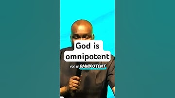 God is omnipotent - APOSTLE JOSHUA SELMAN #viral