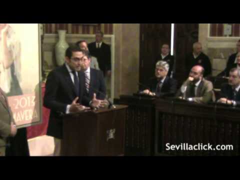 Palabras de Chema Rodríguez durante la presentación del Cartel de Primavera 2013 sevilla fc