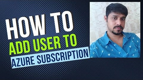 How to add user to Azure Subscription