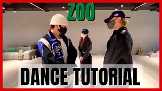 NCT X AESPA 'ZOO' Dance Practice Mirror Tutorial (SLOWED)