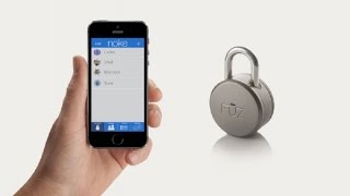 Умный навесной замок Noke Bluetooth Padlock | Блютуз смартфон Android iPhone iOS | Купить цена
