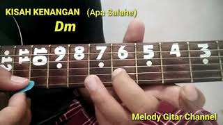 Video thumbnail of "Tutorial Melodi KISAH KENANGAN (Apa Salahe) - Ini Daminih - Sandiwara Joni - Termudah"