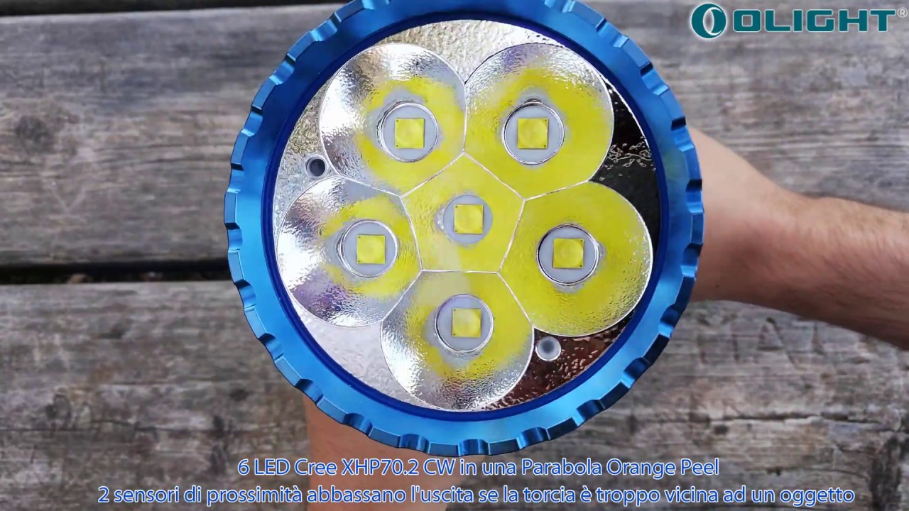 Olight X9R Marauder - Recensione, Unboxing, Beamshots