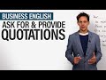Understanding Quotations in Business Communication