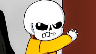 baby sans is mad... oh no. (Funny Undertale Comic Dubs)