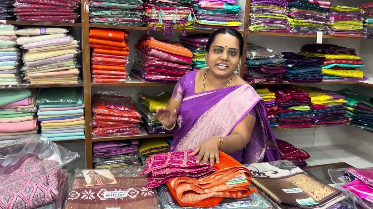 Pattu Sarees @ ₹1950 Only!”“Hyderabad Store Tour – Shocking Price