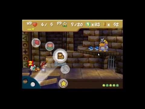 Paper Mario 64 - Danger Mario vs. Tutankoopa