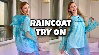 4k Usa Raincoat Tryon Haul With Molly
