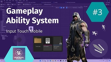 Android Touch Input Mobile (Combo Attack, Jump, Dash) | Gameplay Ability System