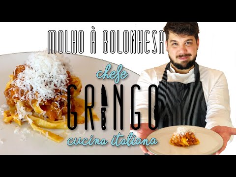 Vídeo: Tagliatelle Com Molho à Bolonhesa