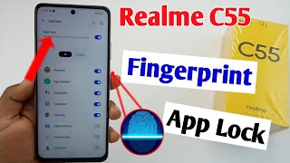 realme C55 fingerprint app lock / realme c55 app me fingerprint lock Kaise lagaen / app lock screenshot 5