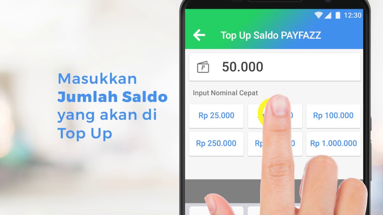 Cara Top Up Deposit Payfazz Dengan Virtual Account Youtube