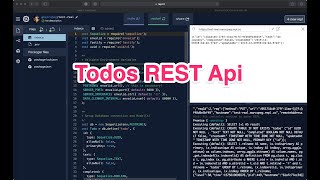 REPL.it - Todos REST Api