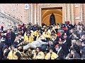 La processione del Venerdì Santo di Chieti 2019 uscita dalla cattedrale