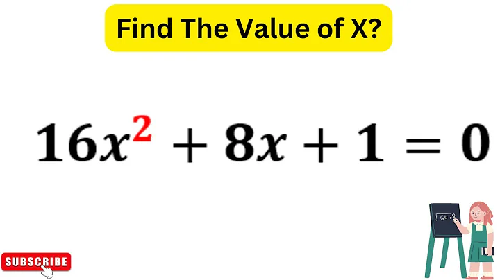 16x^2+8x+1=0 | Quadratic Equation with Solutions