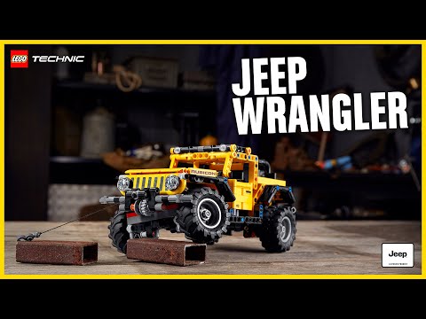 Ready for an off-road adventure with the epic Jeep® Wrangler? | LEGO Technic