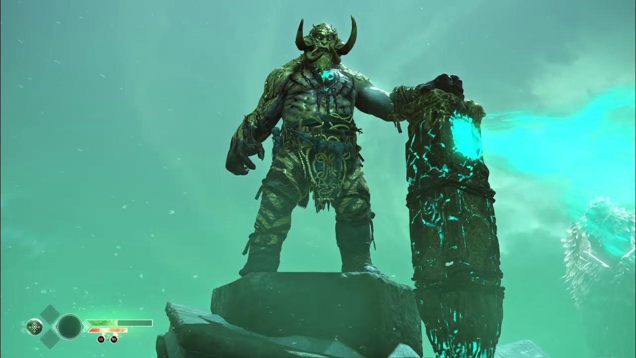 God of War Helheim Gatekeeper Boss Fight YouTube
