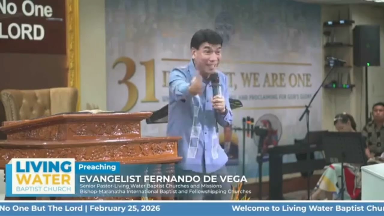 Be Blessed By Your Faithfulness - Bishop Freddie De Vega 