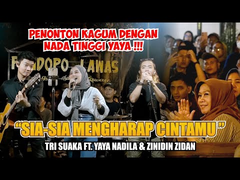 SIA-SIA MENGHARAP CINTAMU - GUSTRIAN GENO (Live Ngamen) TRI SUAKA FT YAYA NADILA & ZINIDIN ZIDAN