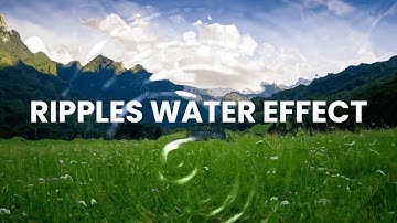 Ripples Water Effect | Html CSS JQuery  [In 2 Minutes]