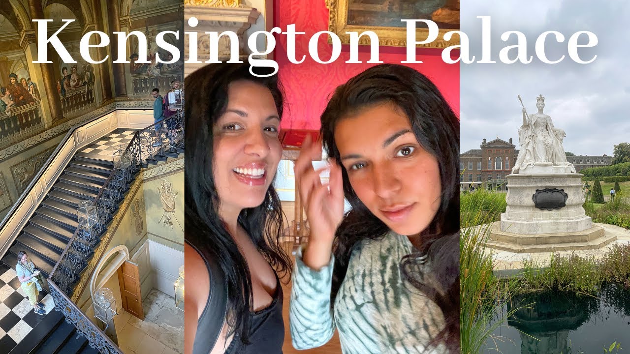 Royal AFTERNOON TEA at Kensington Palace home of QUEEN VICTORIA & PRINCESS DIANA! Historical gardens