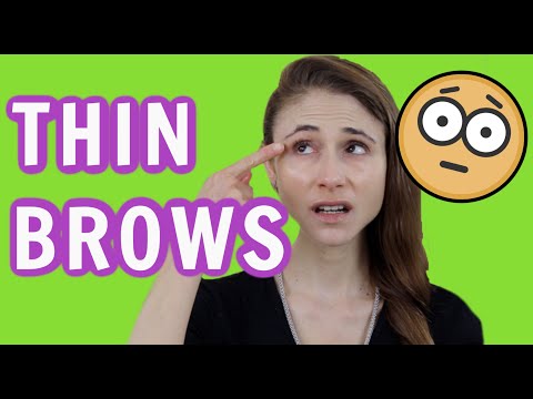Thinning eyebrows: causes & treatments| Q&A with dermatologist Dr Dray