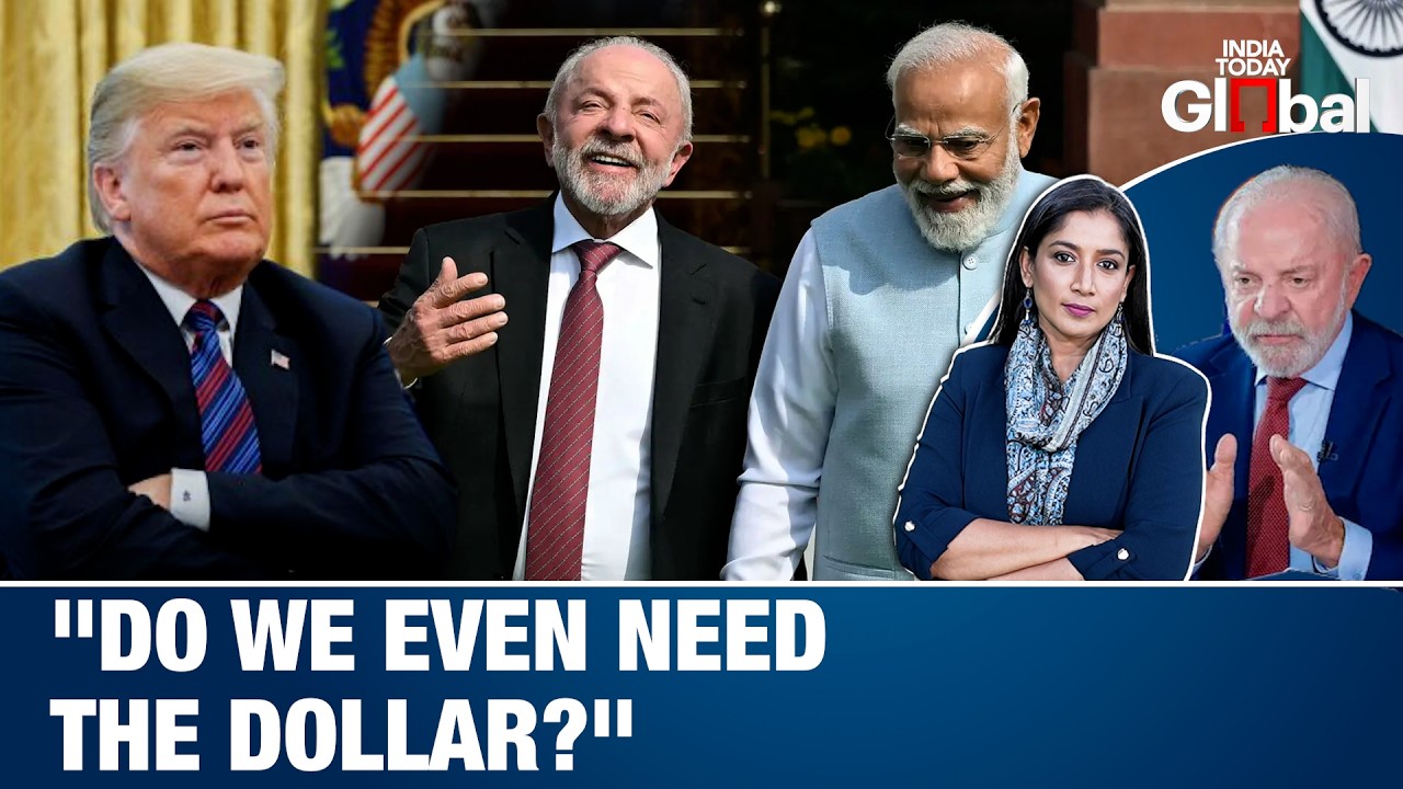Excusive | Brazil's Lula on BRICS & Trading Beyond US Currency | "Do We Even Need The Dollar?"