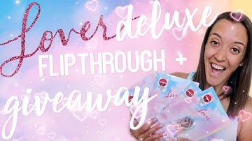 Lover Deluxe Album! ⎮ GIVEAWAY + FULL FLIP-THROUGH