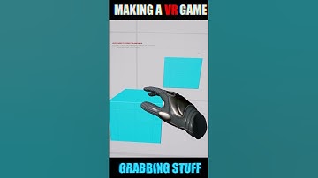 VR Devlog - GRABBING stuff #shorts