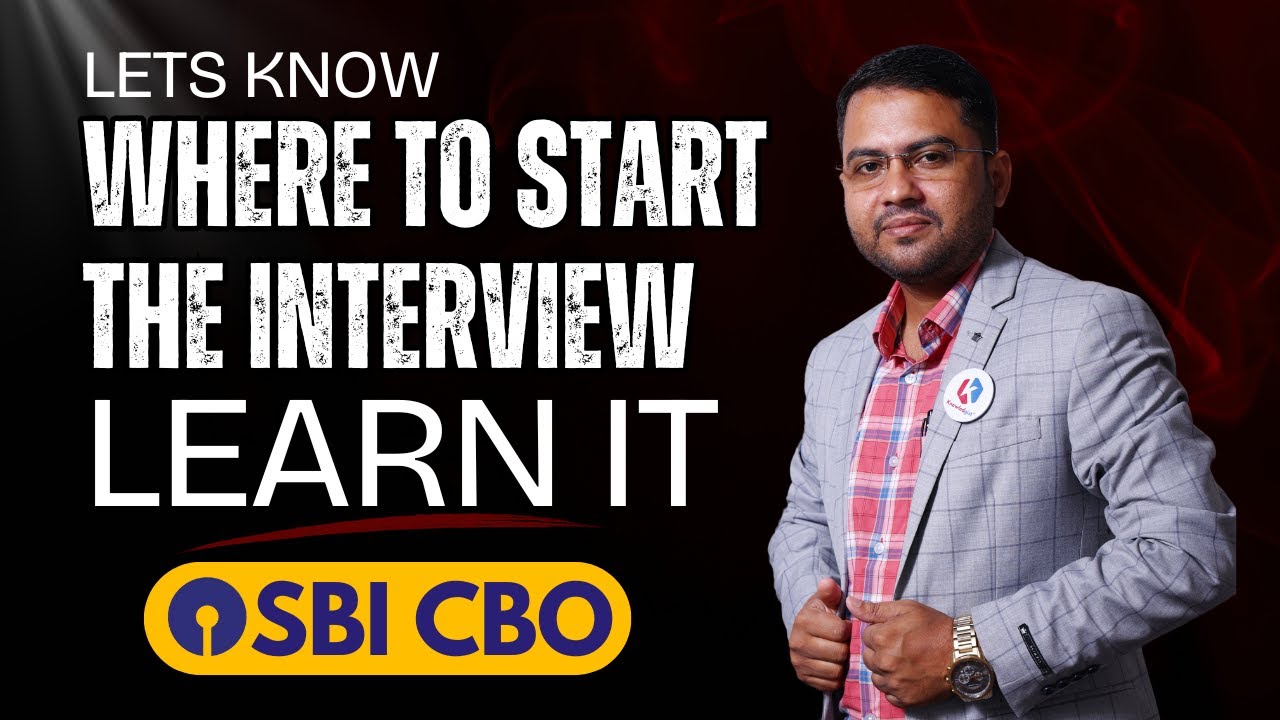 Sbi Innerview First 2 Minutes, Decide Your SBI CBO Interview! | Start Smart, Impress ...