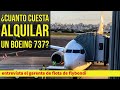 ¿Cuánto cuesta alquilar un avión de pasajeros?