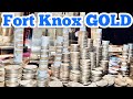 FORT KNOX GOLD Inside The High Limit Coin Pusher Jackpot WON MONEY ASMR